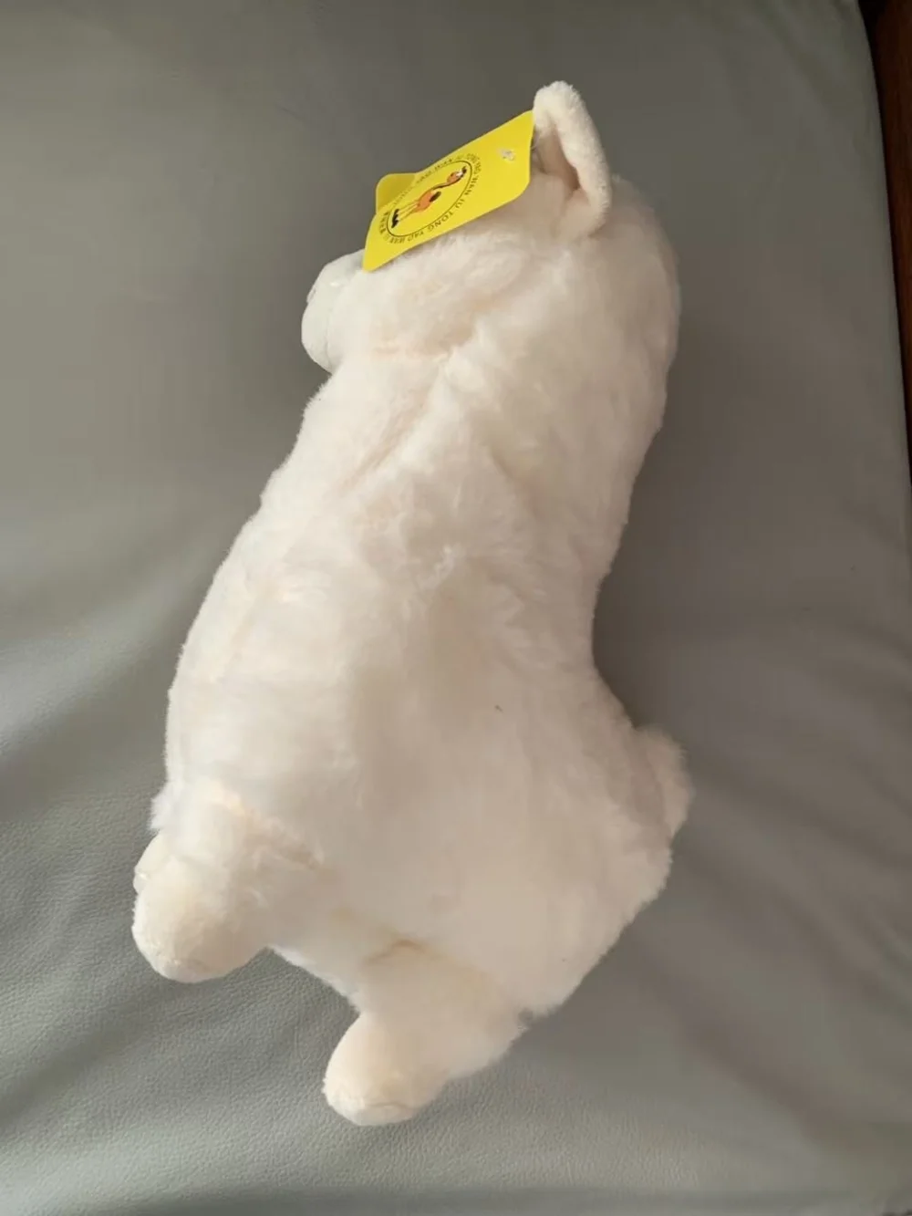 Plush Alpaca Stuffed Toy – Soft Cream Cuddly Companion